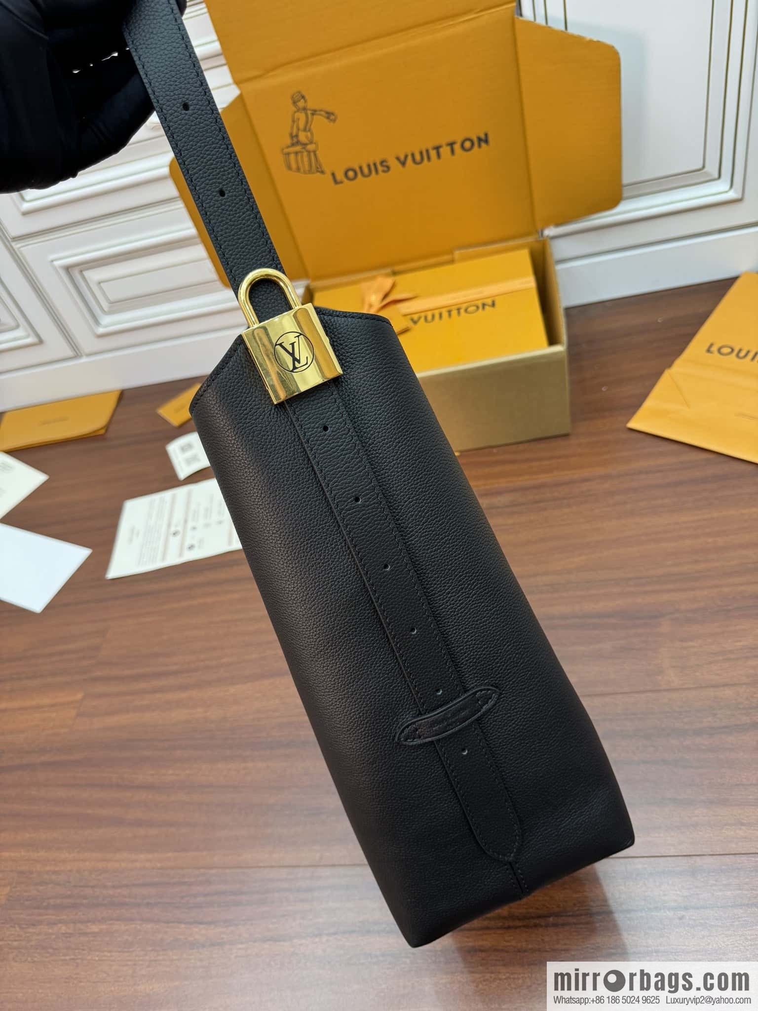 LV M24856 LOW KEY HOBO medium handbag