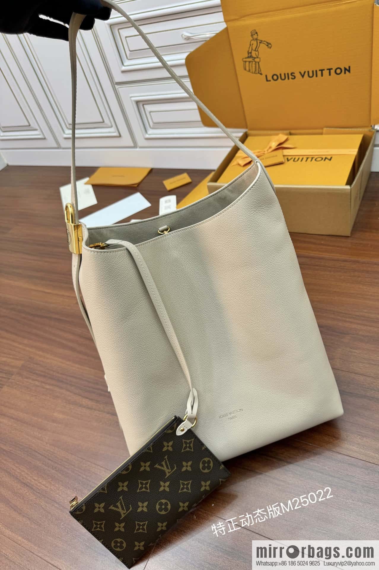 LV M25022 LOW KEY HOBO medium handbag