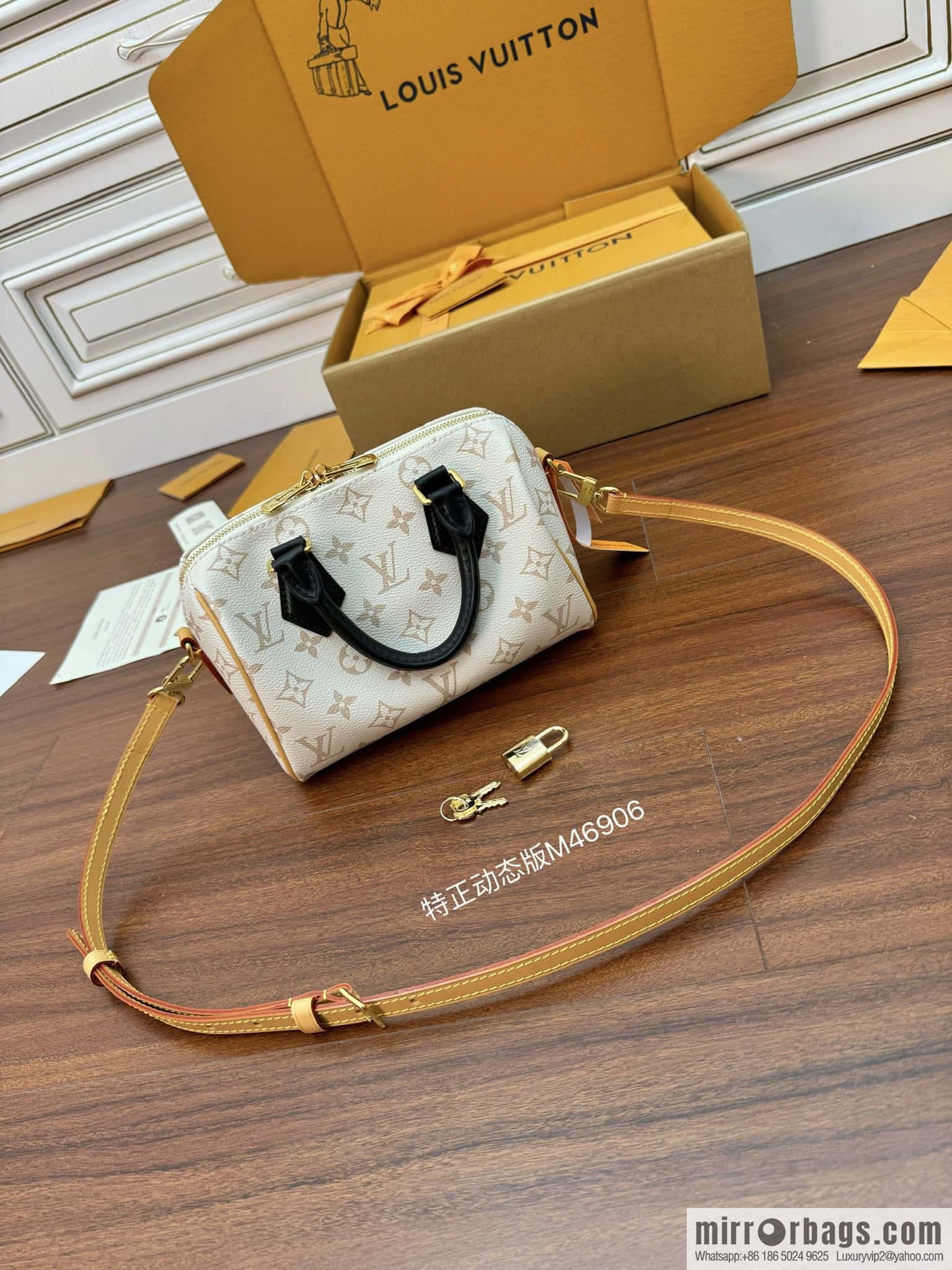 LV M46906 SPEEDY BANDOULIZRE 20 handbag