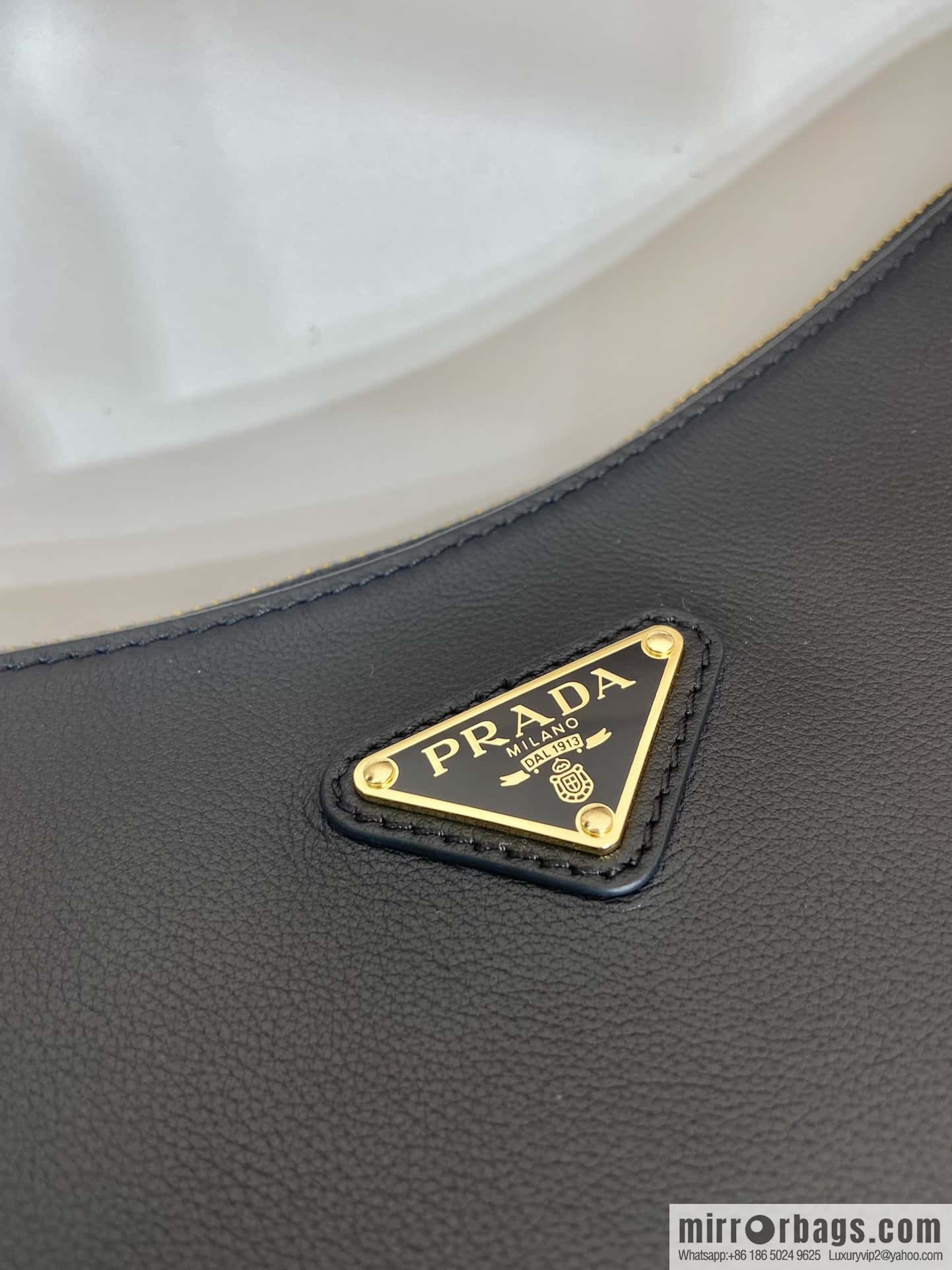 PRADA 🎉 new Aimee armpit bag 🎉 1BC228 🎉 black