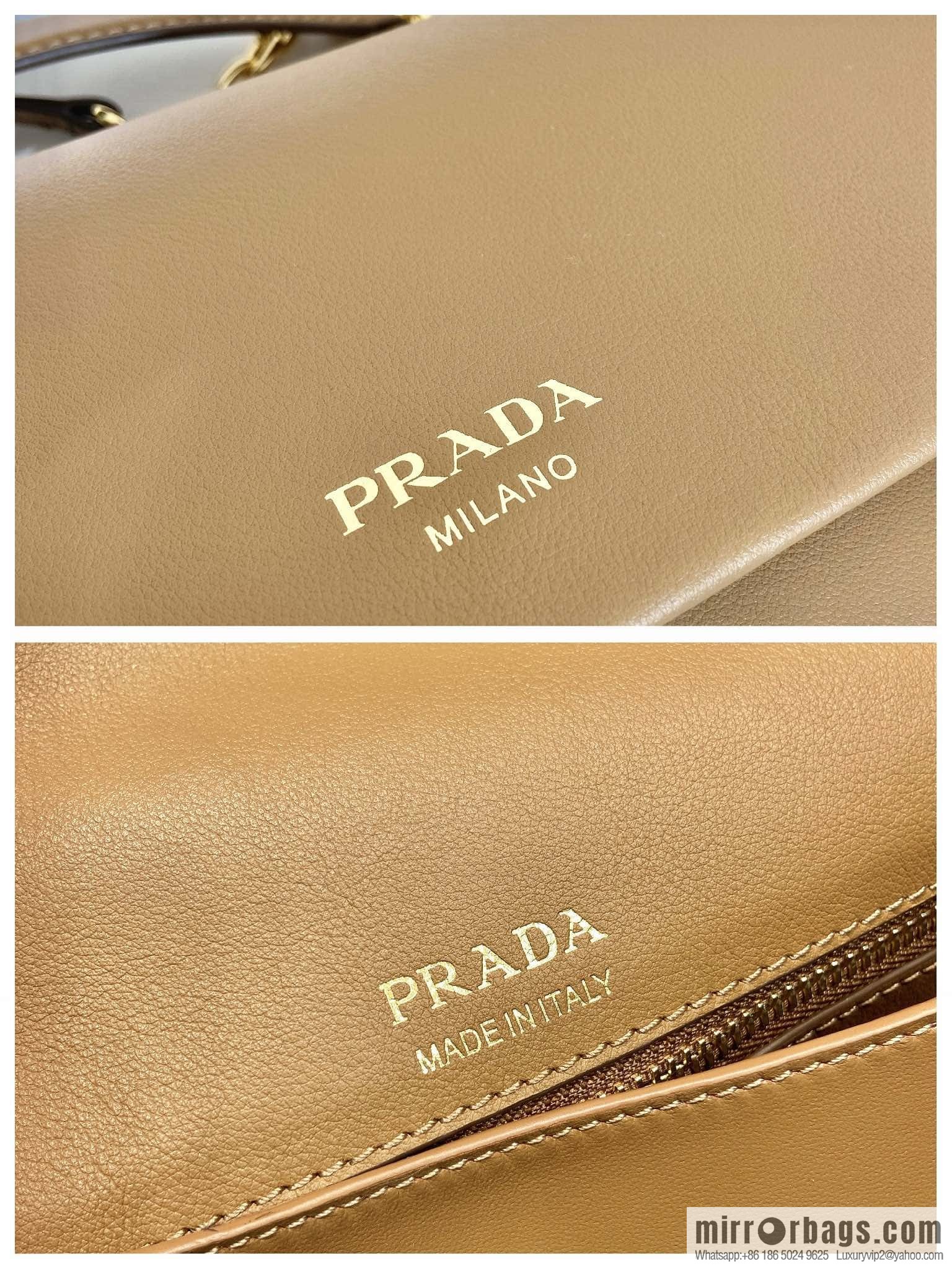 PRADA 🎉 new small 🎉 1BD371 women 🎉 brown