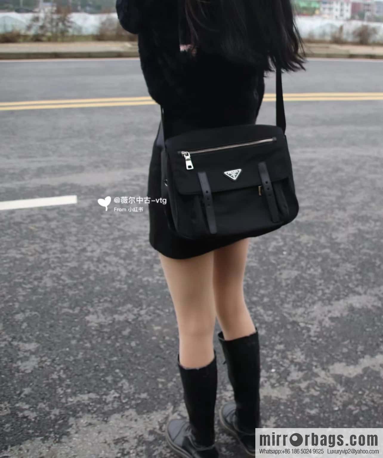PRADA 🎉 upgraded messenger bag 🎉 BD671B😘
