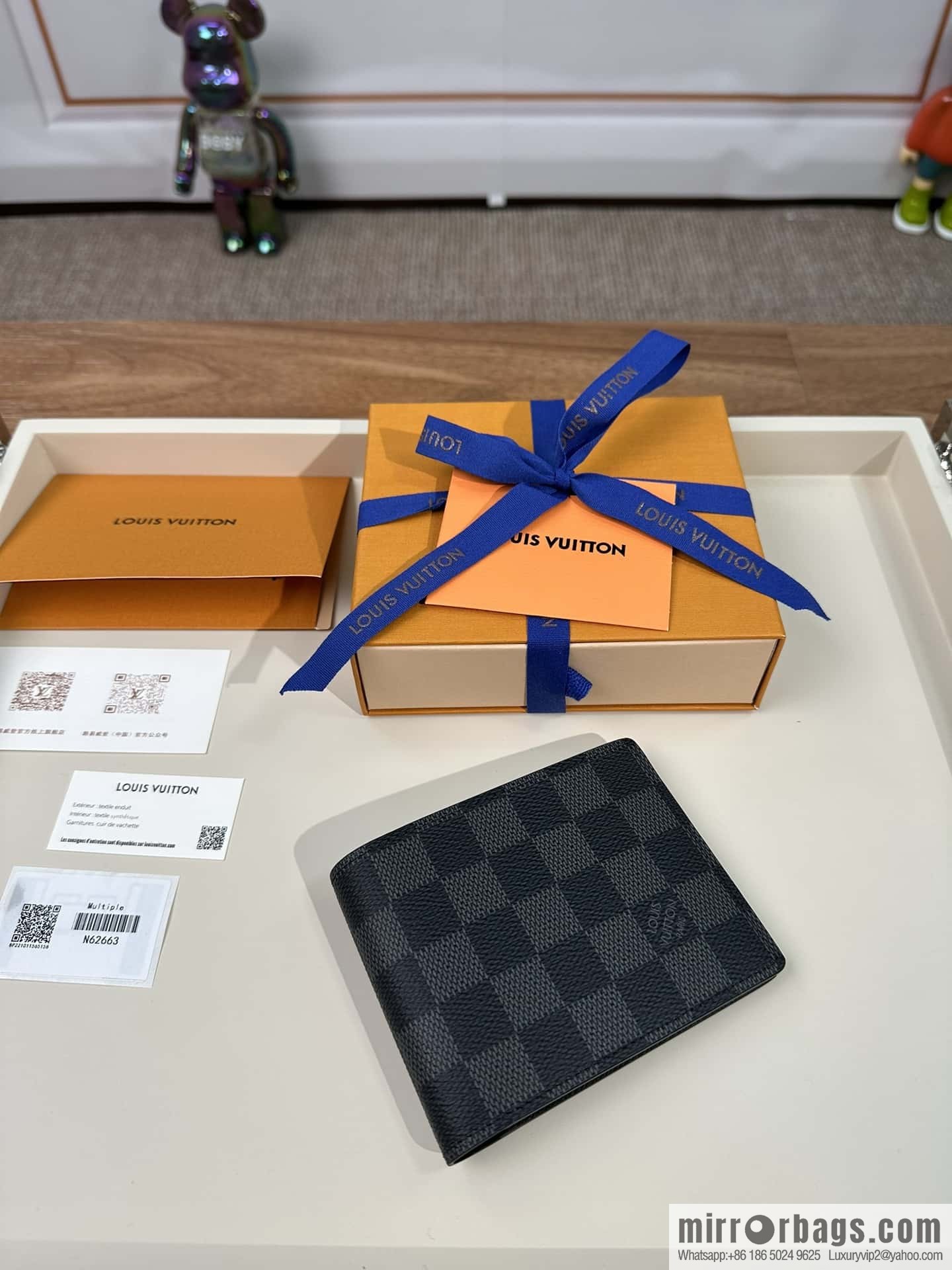 LV Multiple Wallets N62663 Premium