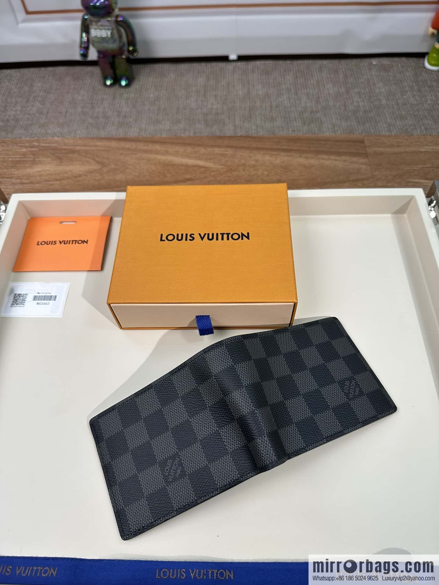LV Multiple Wallets N62663 Premium