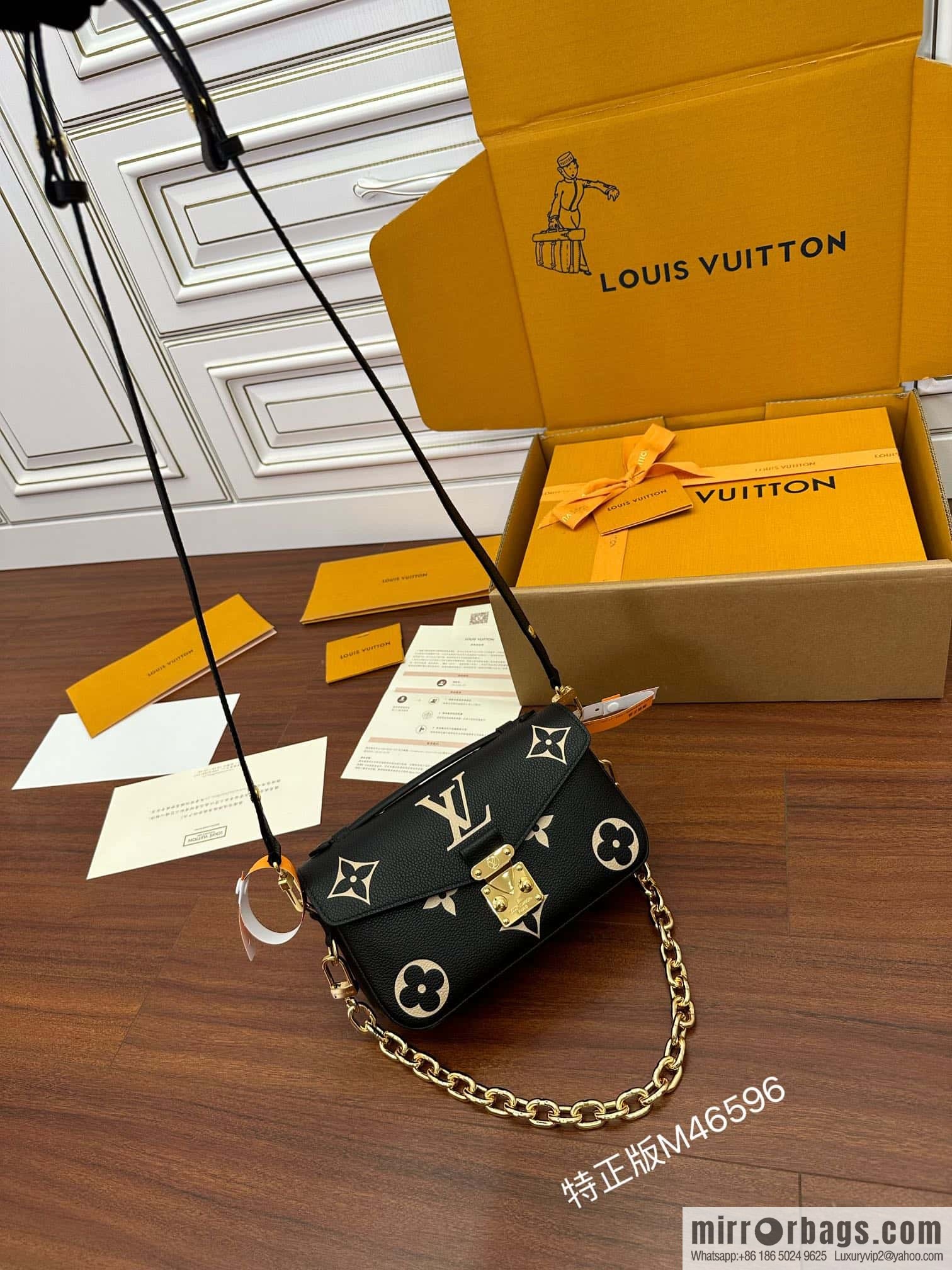 LV M46596 POCHETTE MÉTIS EAST WEST handbag