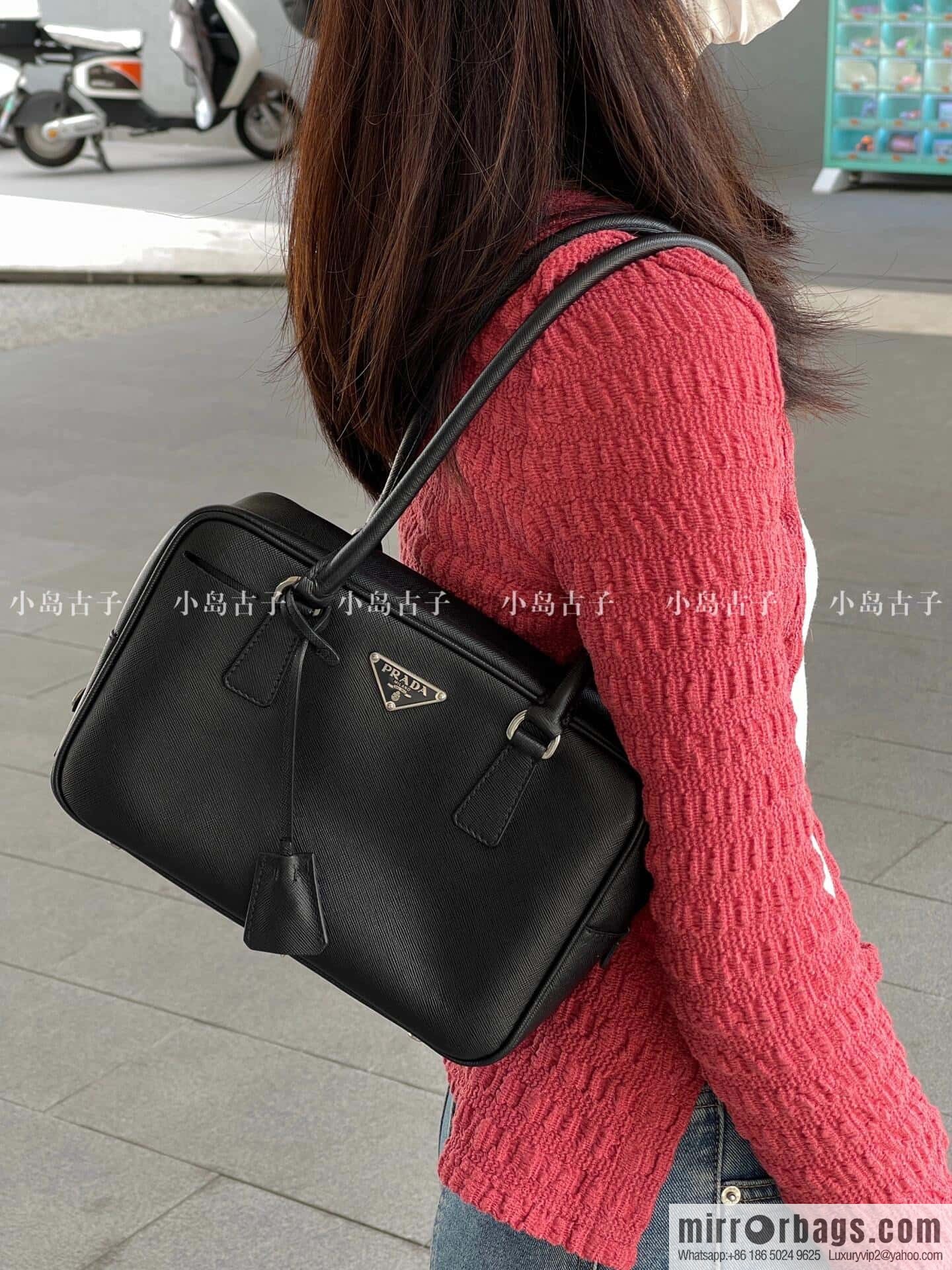 PRADA 🎉 new long handle medieval bag 🎉 1BA428 new product🎉