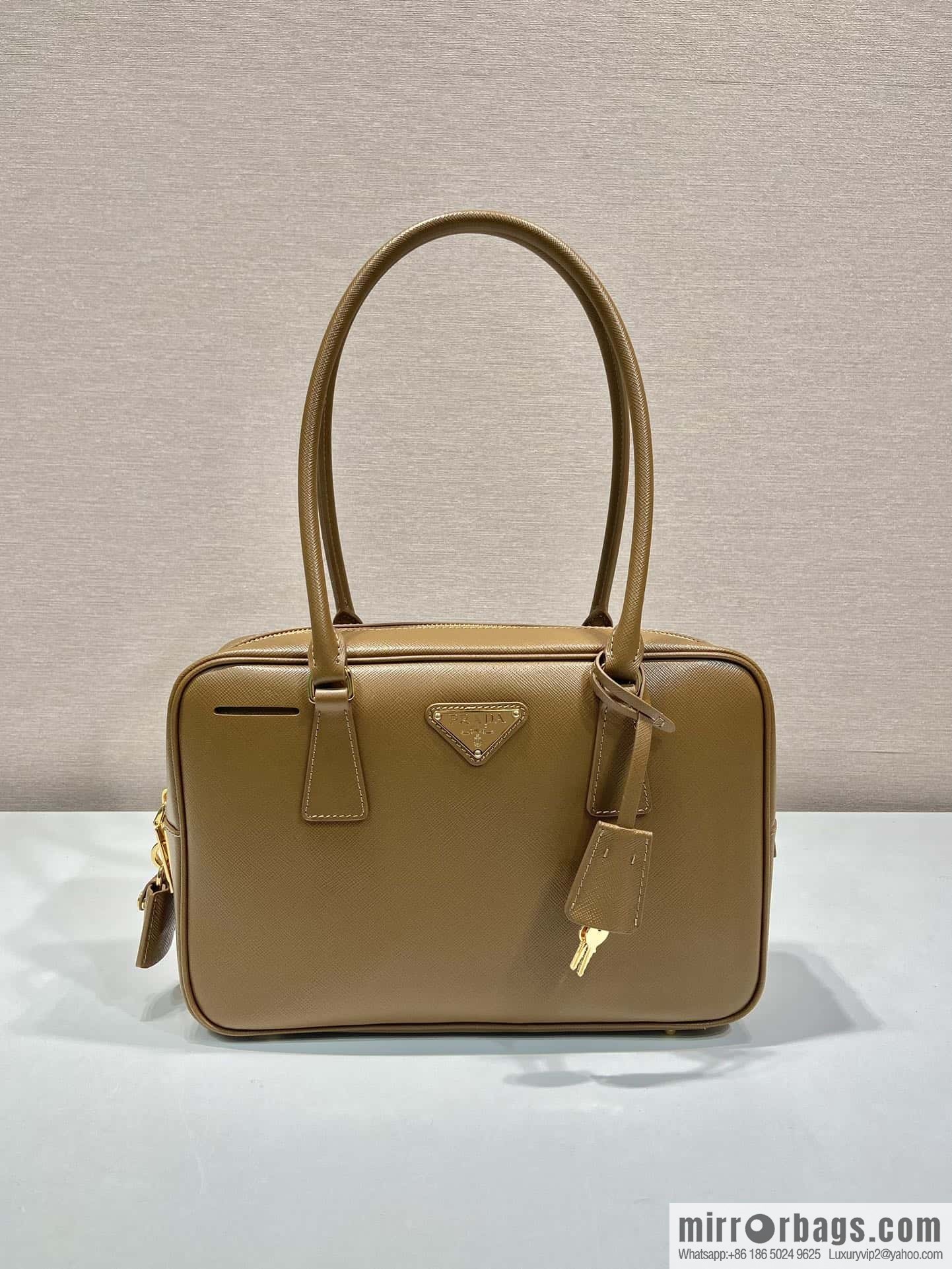 PRADA 🎉 new long handle medieval bag 🎉 1BA428 new 🎉 brown
