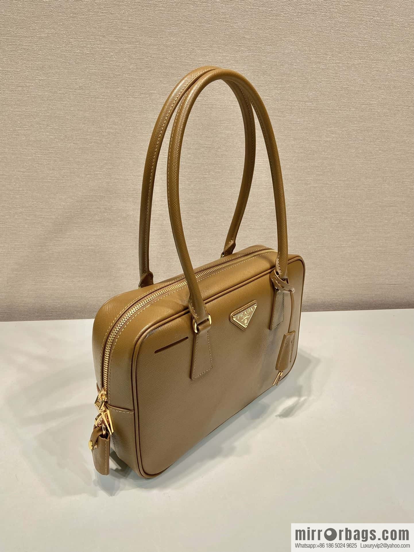 PRADA 🎉 new long handle medieval bag 🎉 1BA428 new 🎉 brown