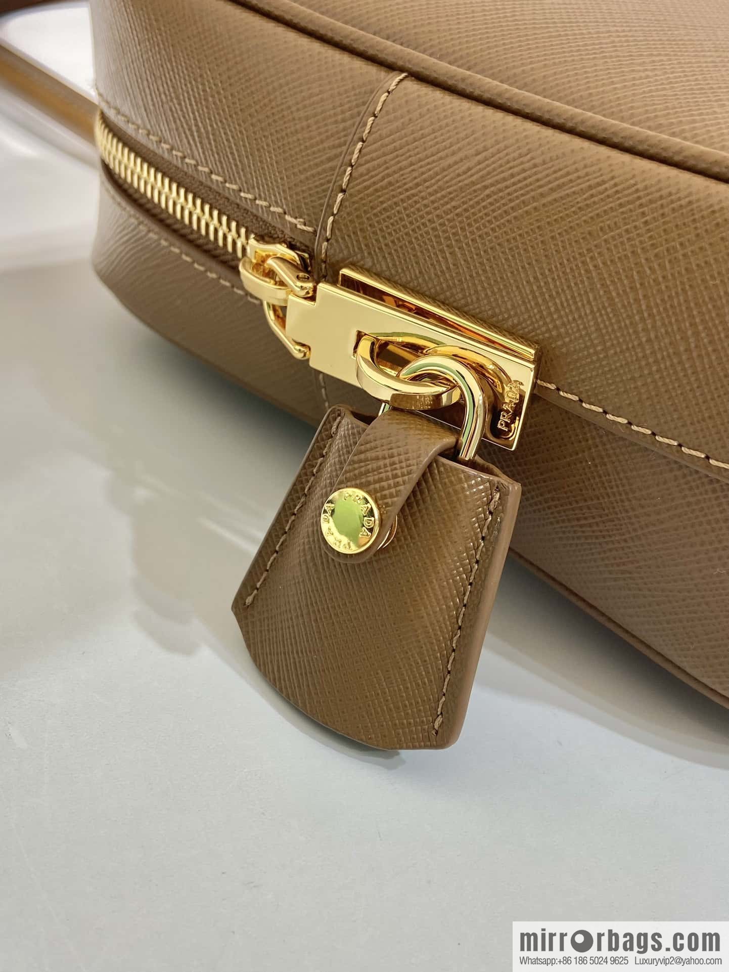 PRADA 🎉 new long handle medieval bag 🎉 1BA428 new 🎉 brown