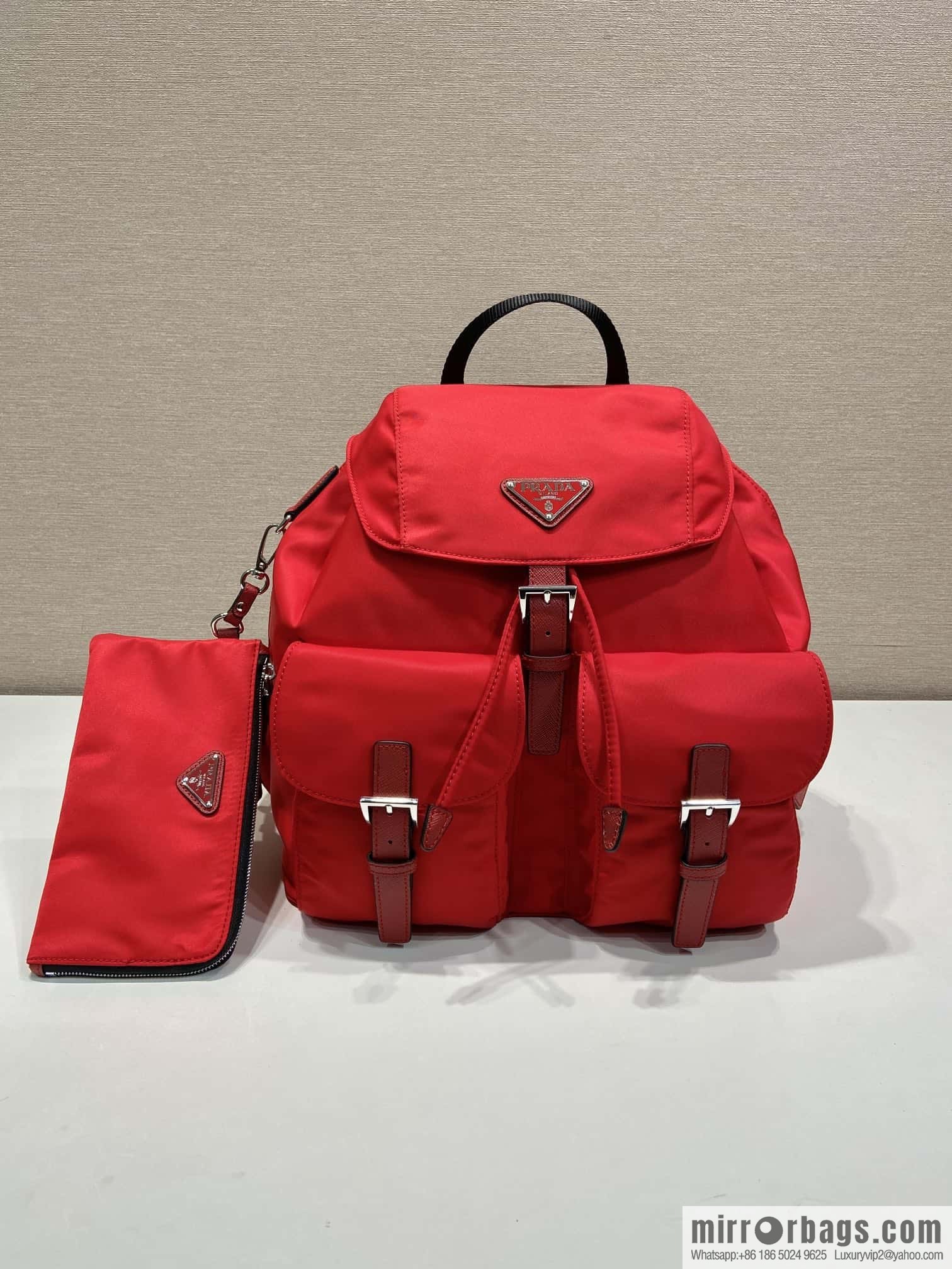PRADA 🎉 new backpack 🎉 1BZ811 👍👍 new color
