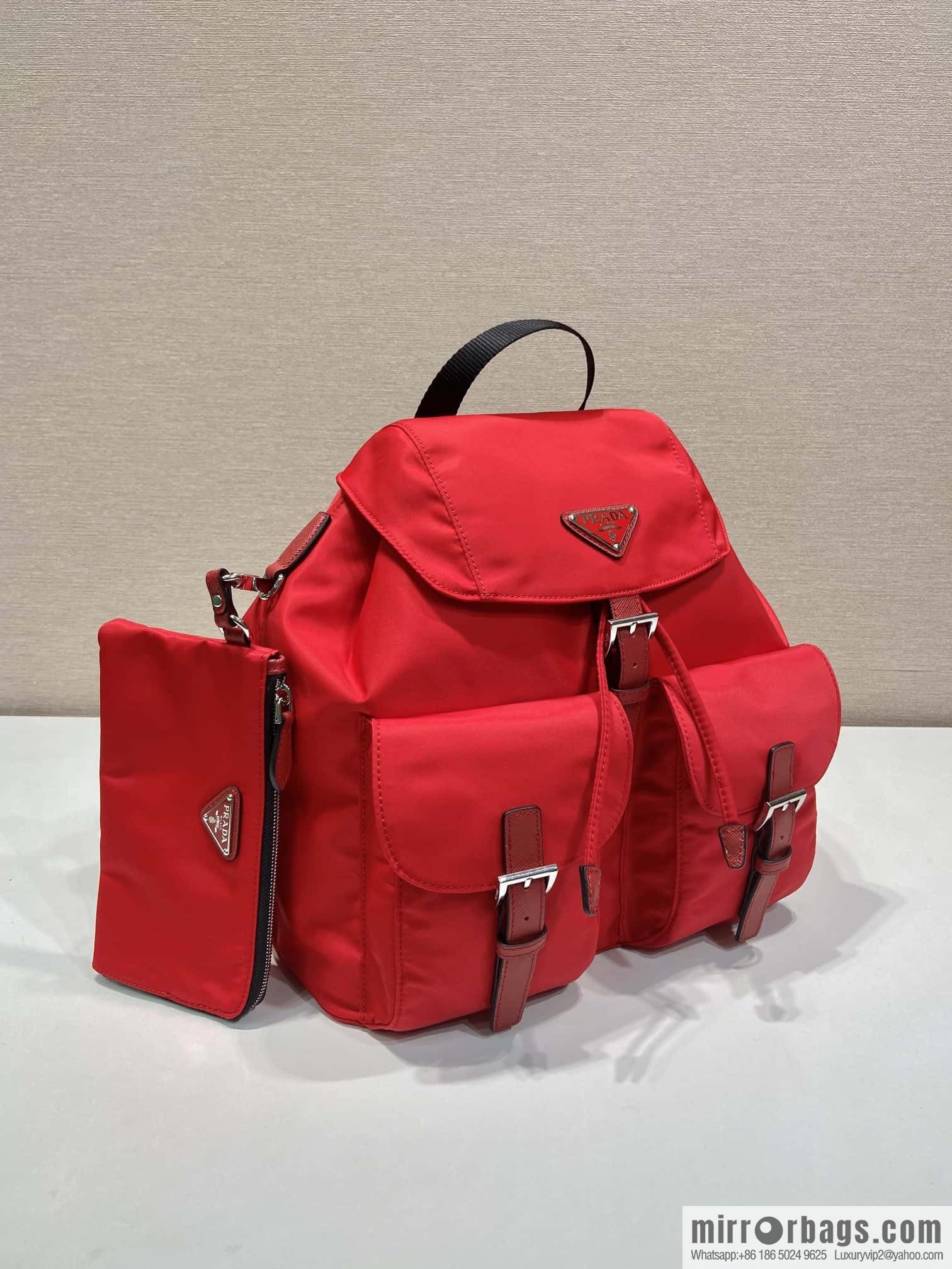 PRADA 🎉 new backpack 🎉 1BZ811 👍👍 new color