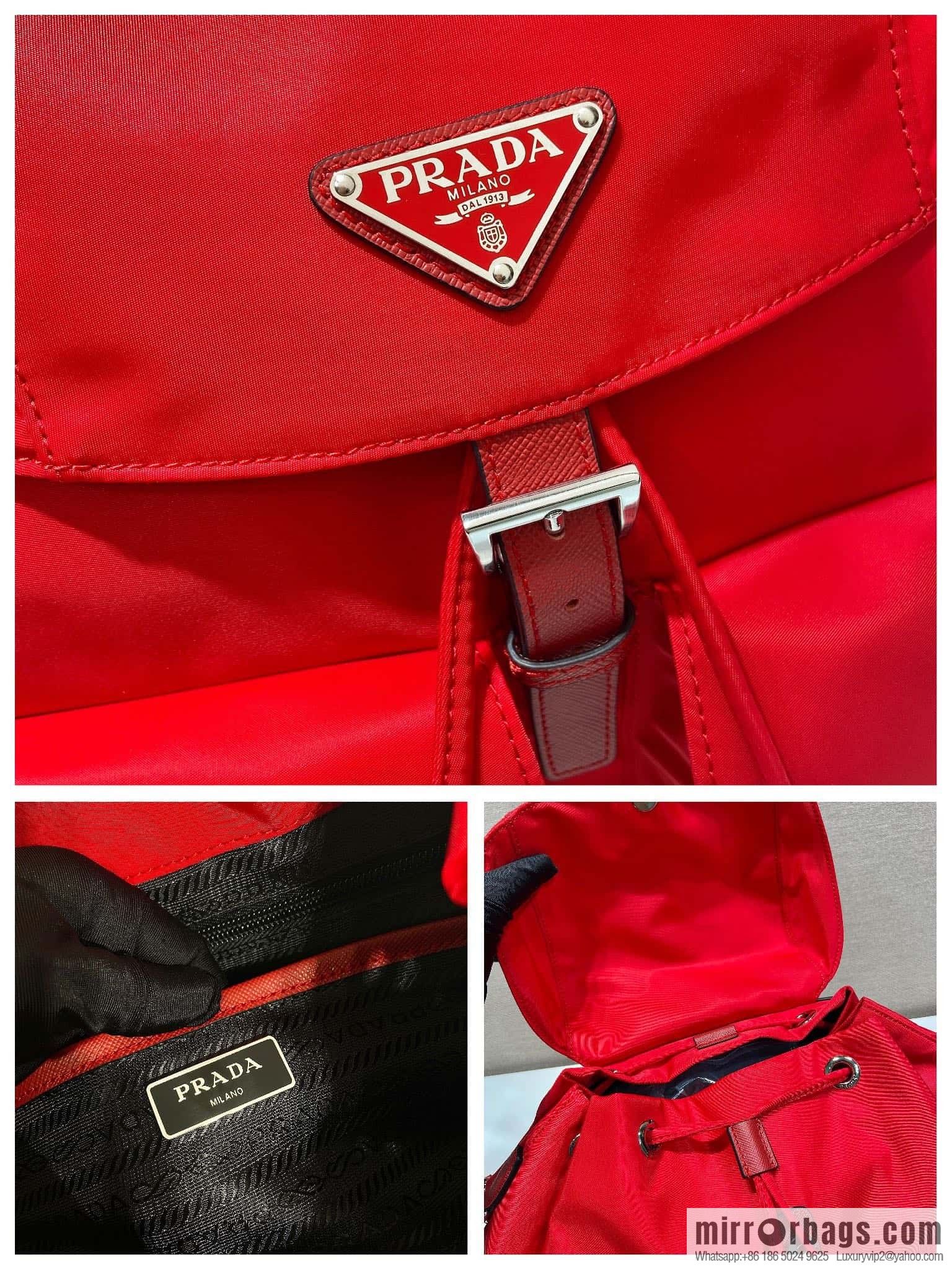PRADA 🎉 new backpack 🎉 1BZ811 👍👍 new color