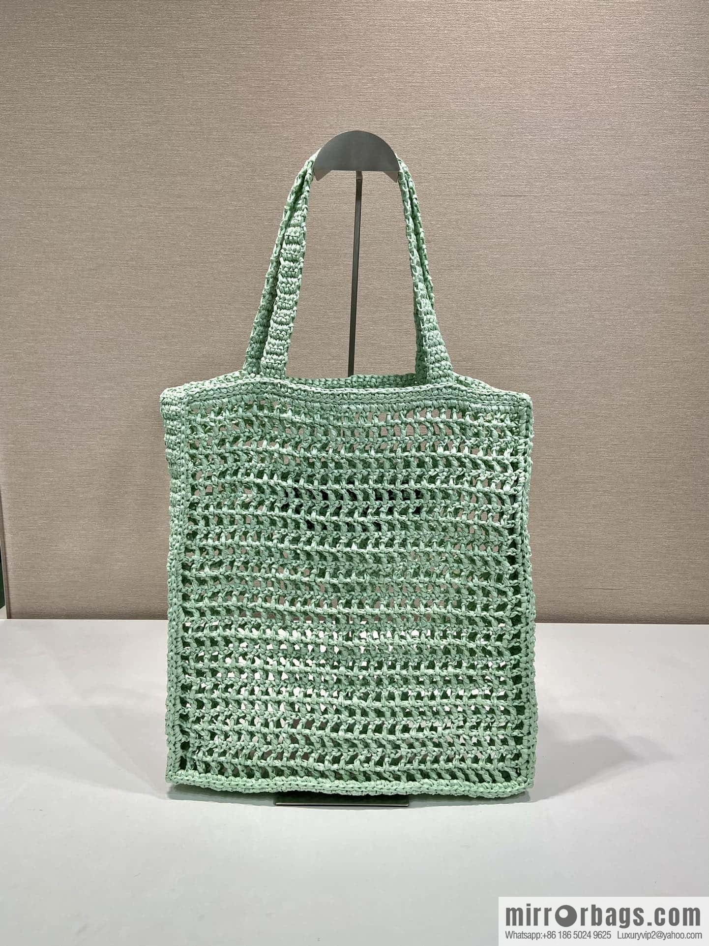 PRADA ๐ coconut fiber tote bag ๐ 1BG393 new color