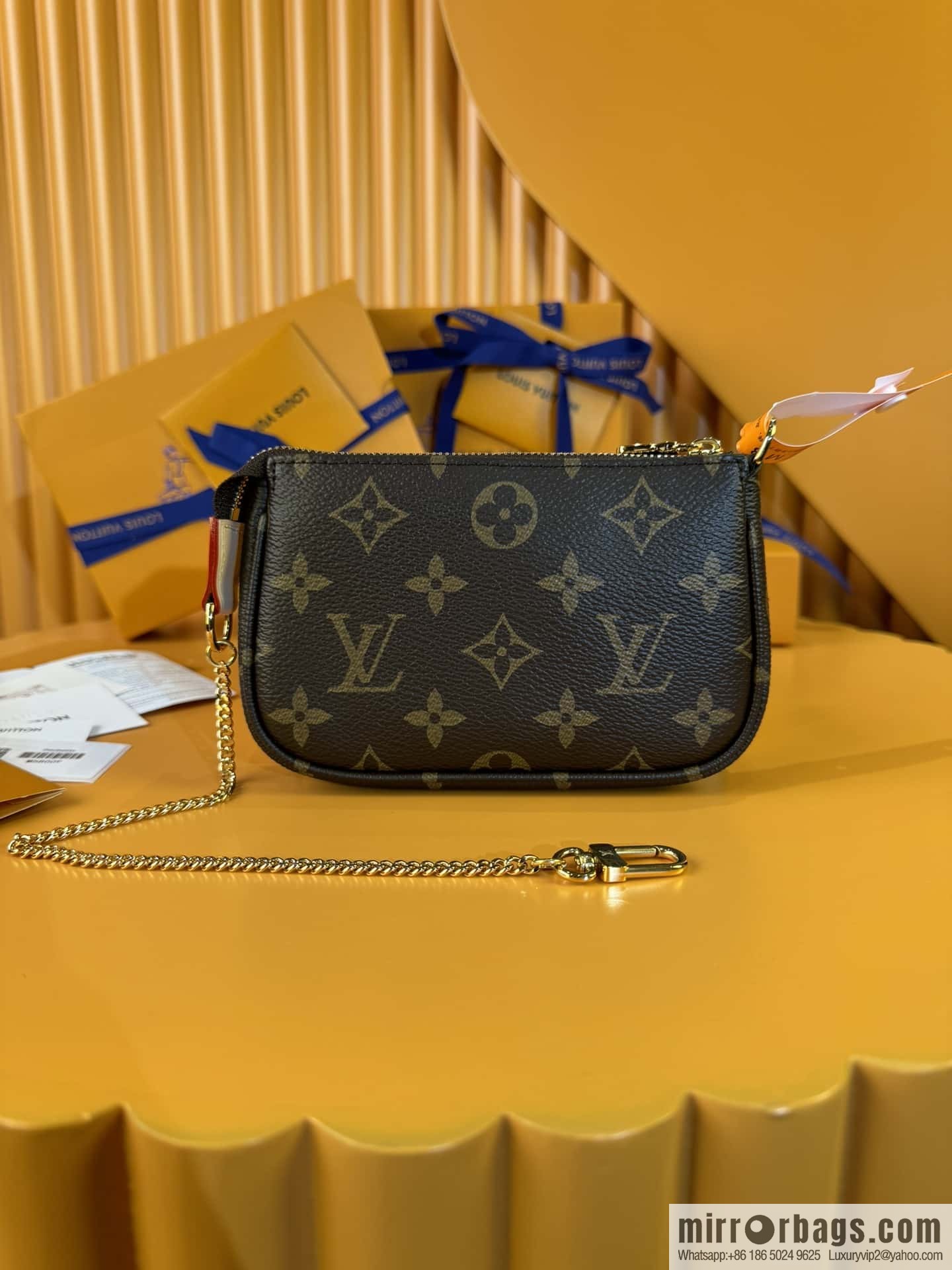 LV MINI POCHETTE ACCESSOIRES clutch bag M58009 Premium