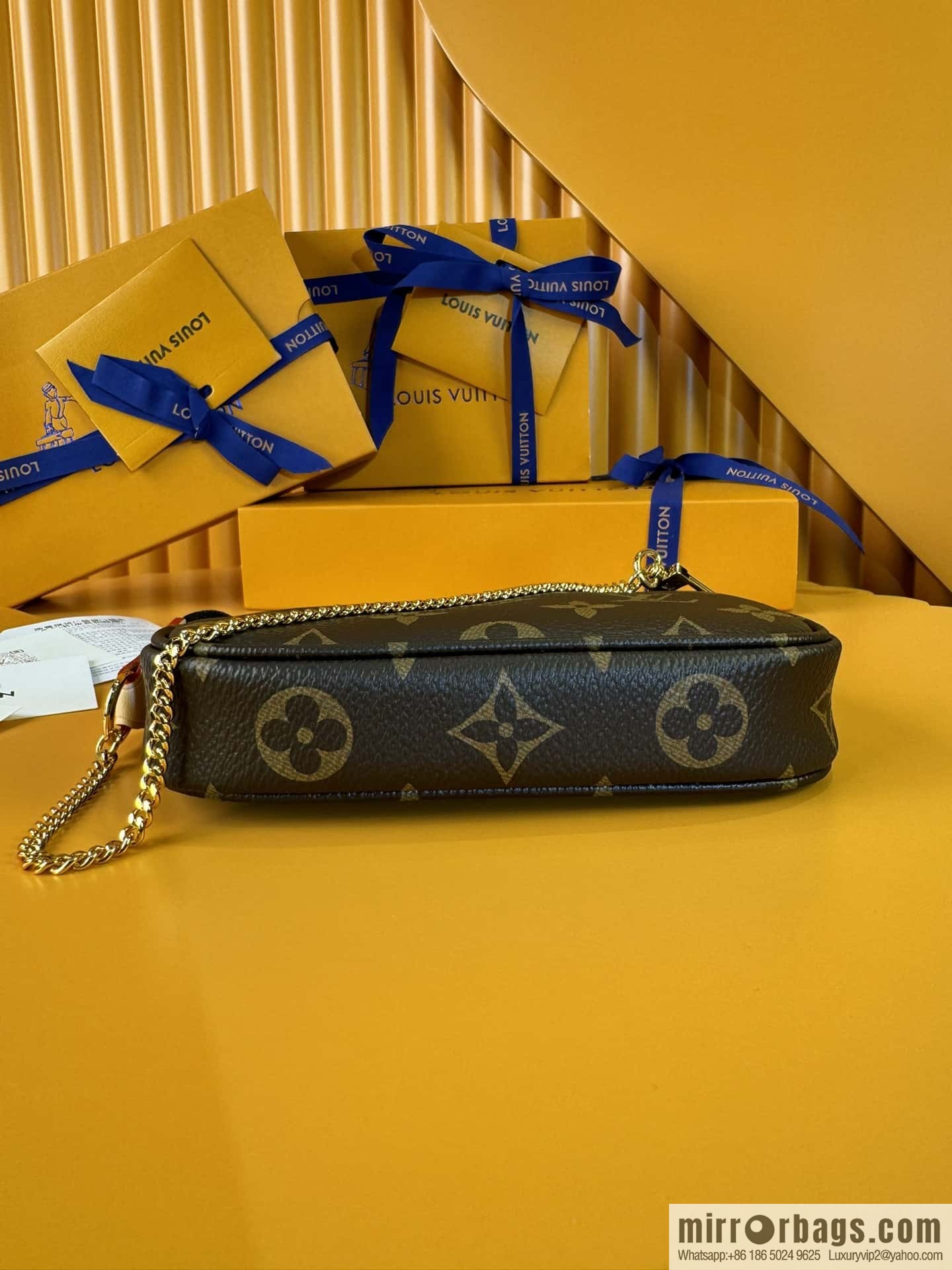 LV MINI POCHETTE ACCESSOIRES clutch bag M58009 Premium