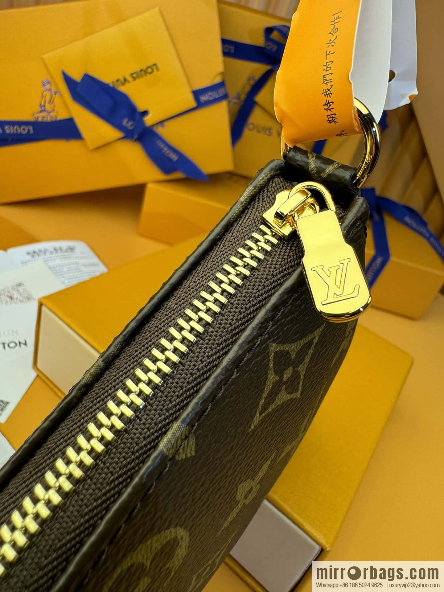 LV MINI POCHETTE ACCESSOIRES clutch bag M58009 Premium