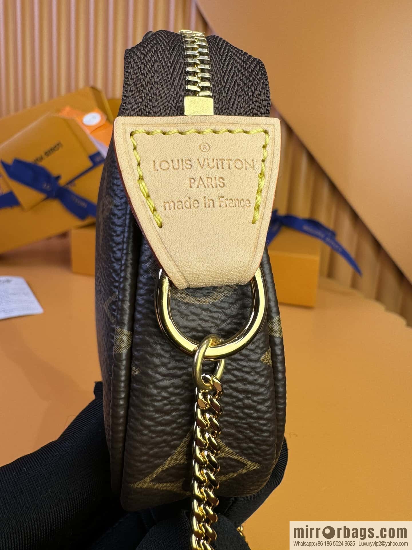 LV MINI POCHETTE ACCESSOIRES clutch bag M58009 Premium