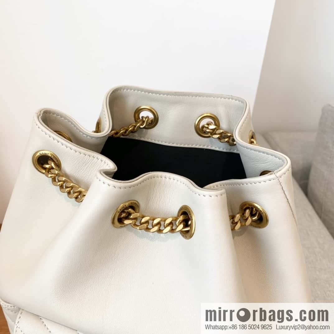 YSL _ backpack milk white 🤍 672609