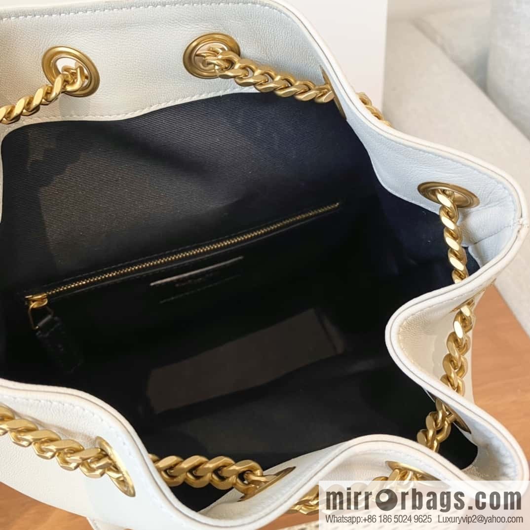 YSL _ backpack milk white 🤍 672609
