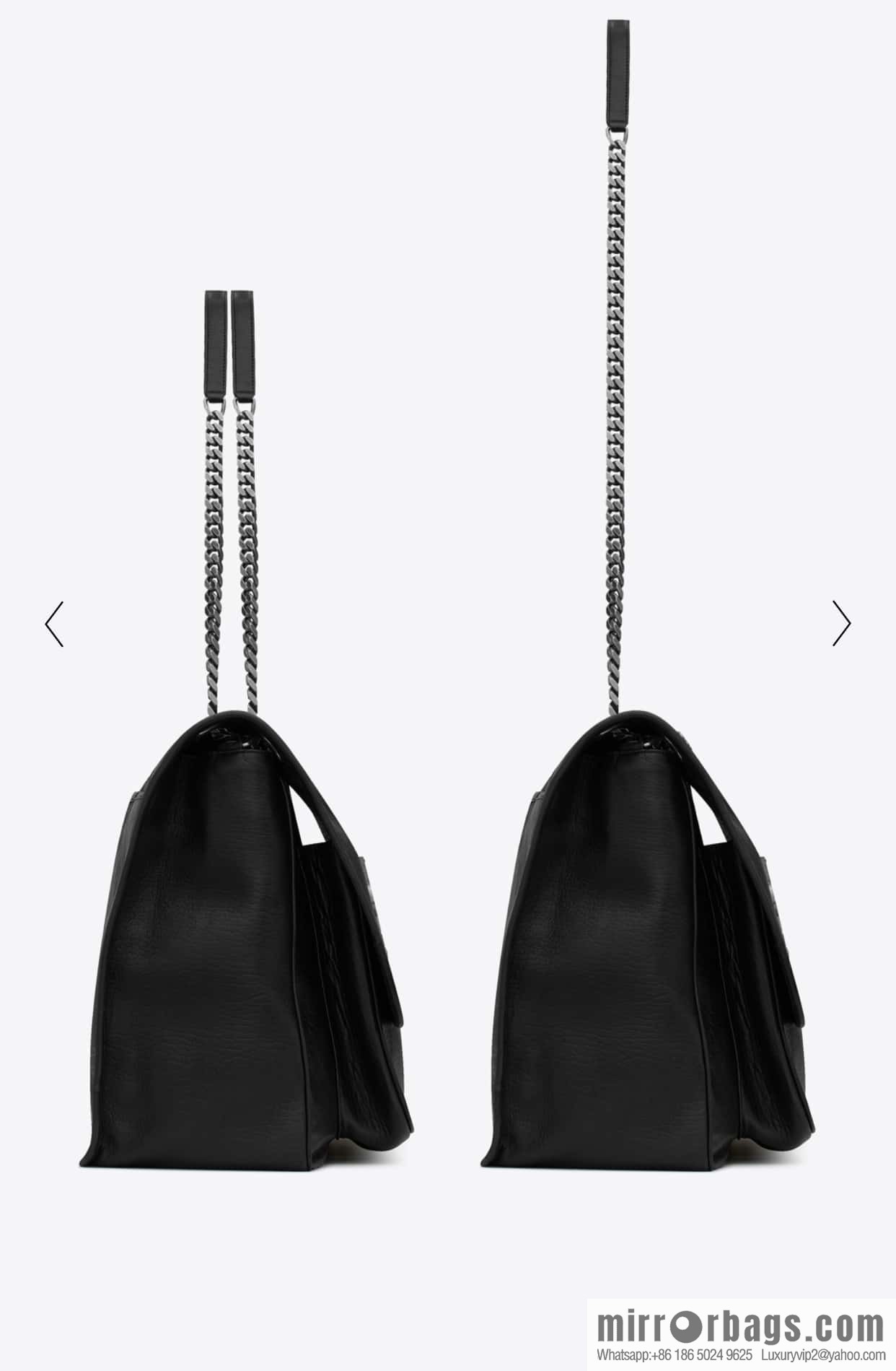 YSL counter most 🆕 sheepskin black silver 755857