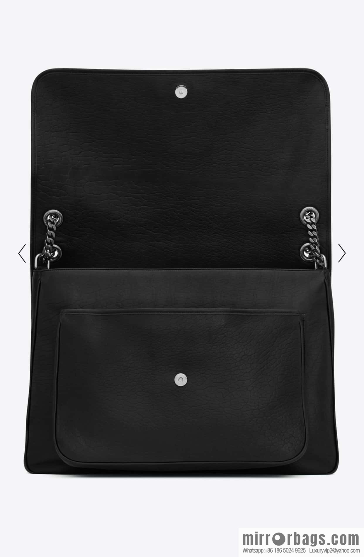 YSL counter most 🆕 sheepskin black silver 755857