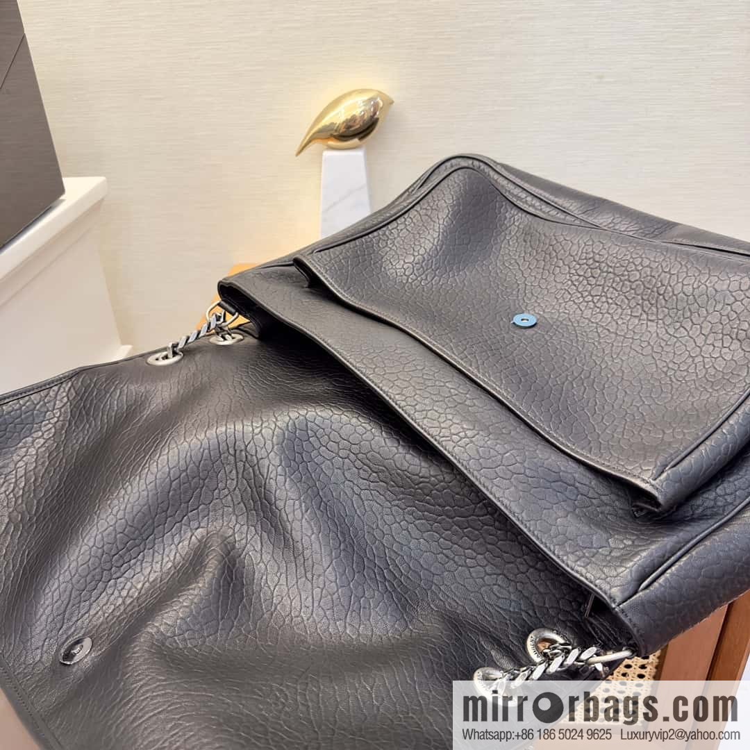 YSL counter most 🆕 sheepskin black silver 755857