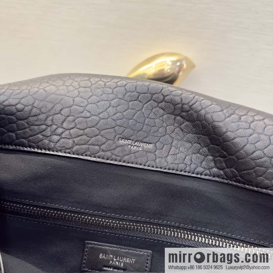 YSL counter most 🆕 sheepskin black silver 755857