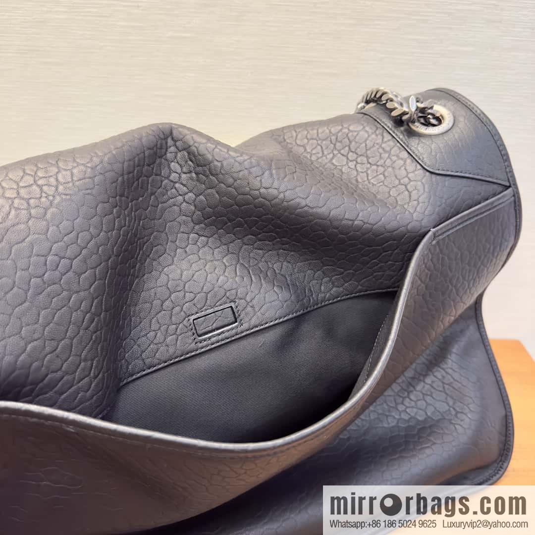 YSL counter most 🆕 sheepskin black silver 755857