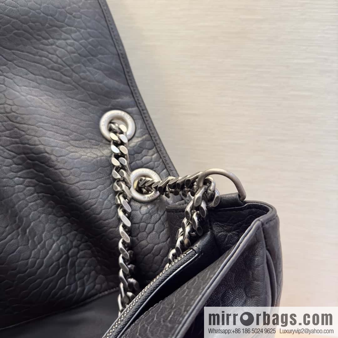 YSL counter most 🆕 sheepskin black silver 755857