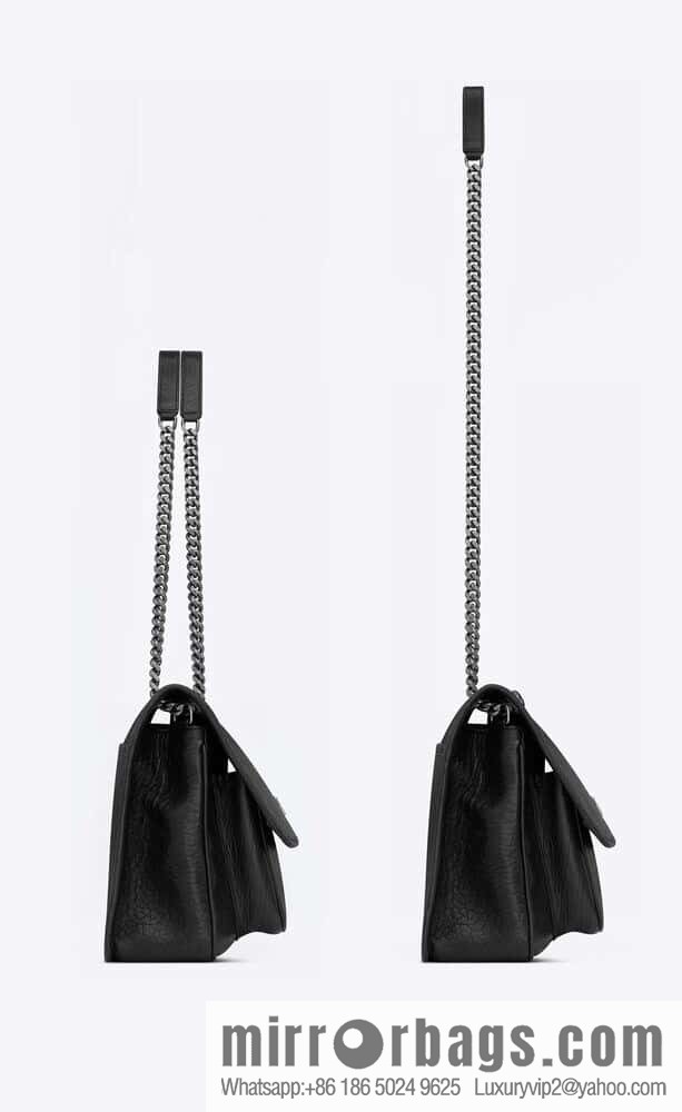 YSL counter most 🆕 sheepskin black silver 633178