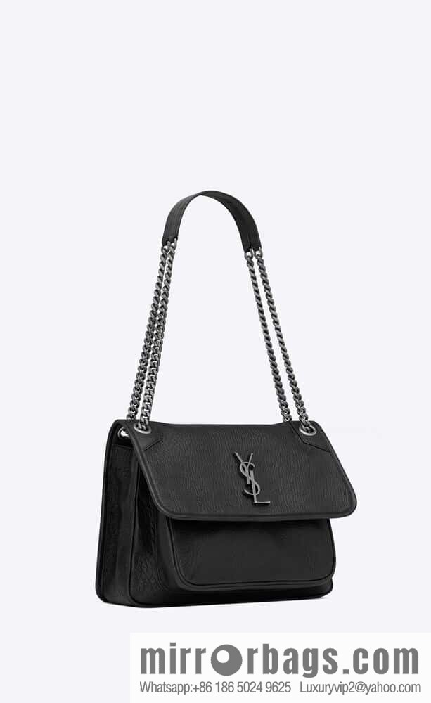 YSL counter most 🆕 sheepskin black silver 633178