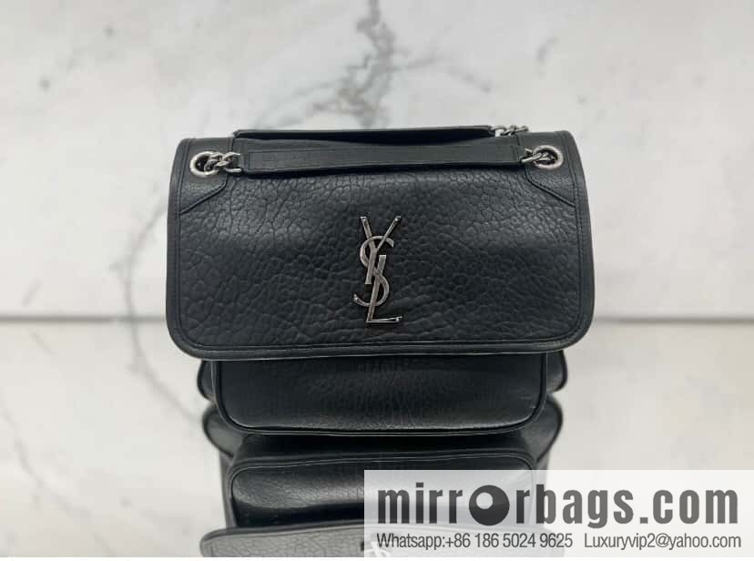 YSL counter most 🆕 sheepskin black silver 633178