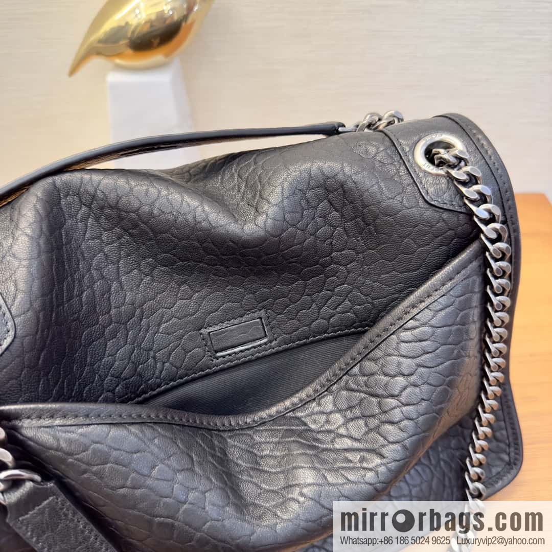 YSL counter most 🆕 sheepskin black silver 633178