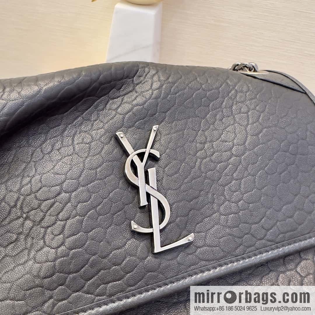 YSL counter most 🆕 sheepskin black silver 633178