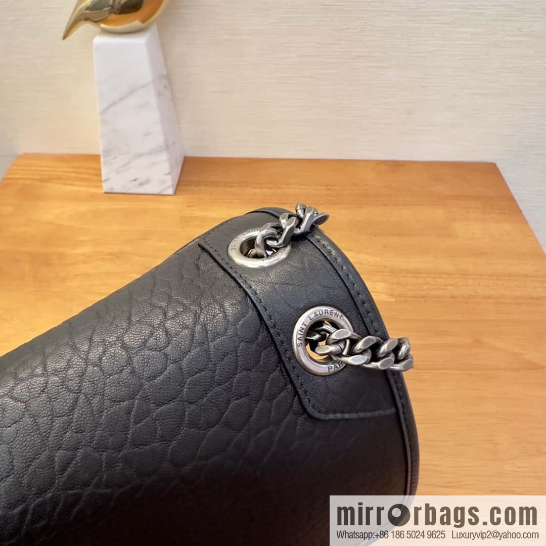 YSL counter most 🆕 sheepskin black silver 633178