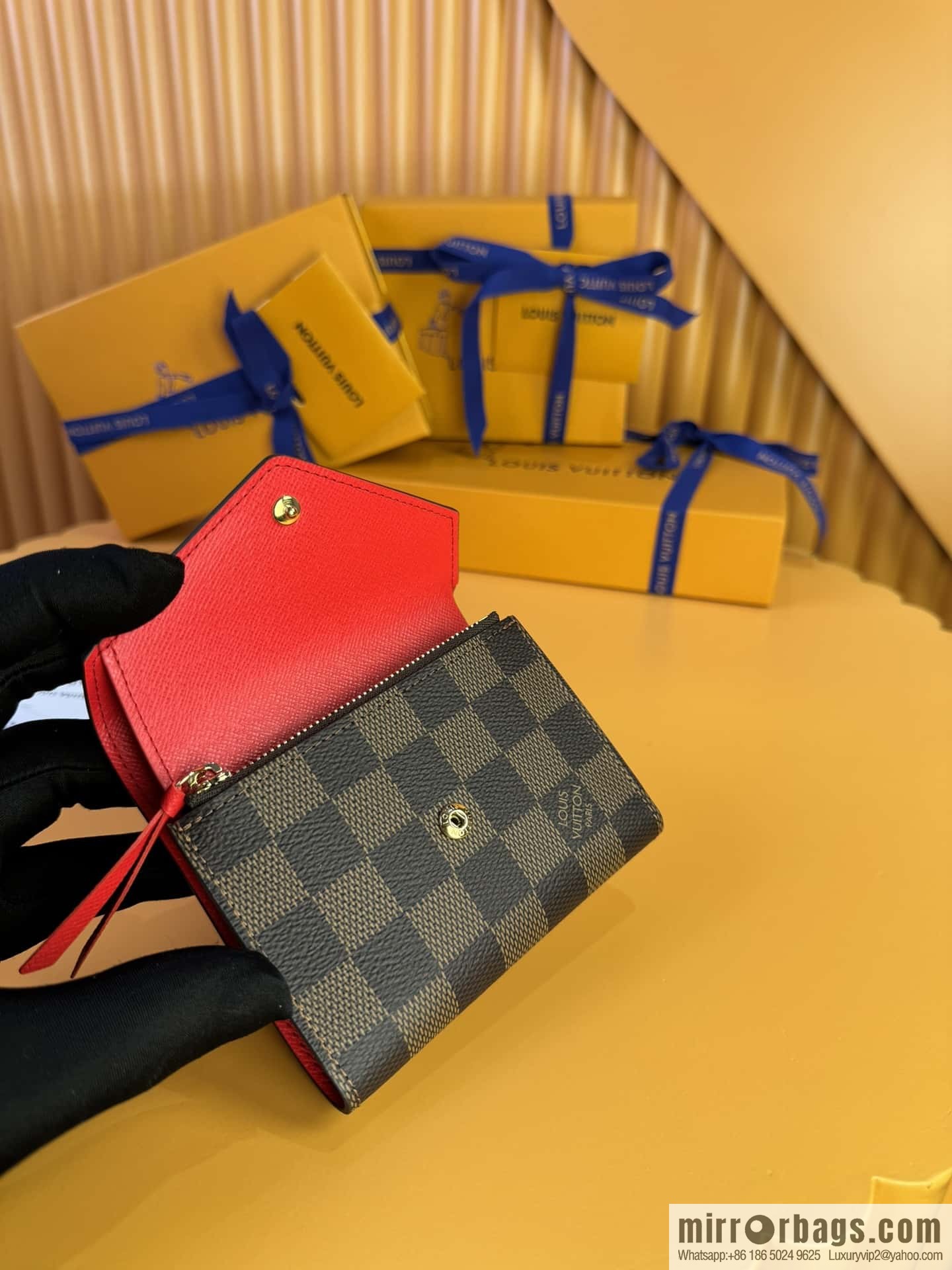 LV VICTORINE Wallet N41659 Premium