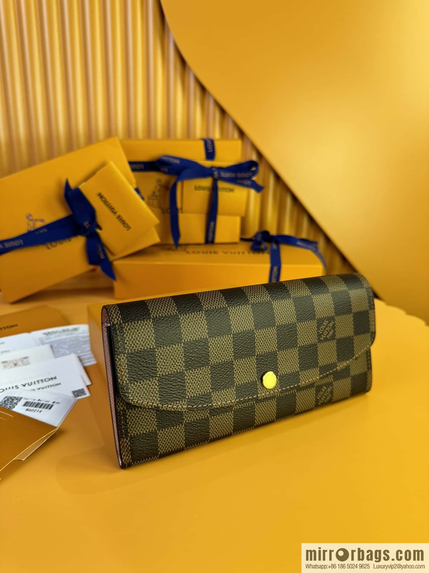 LV Emilie Wallet N60214 Premium