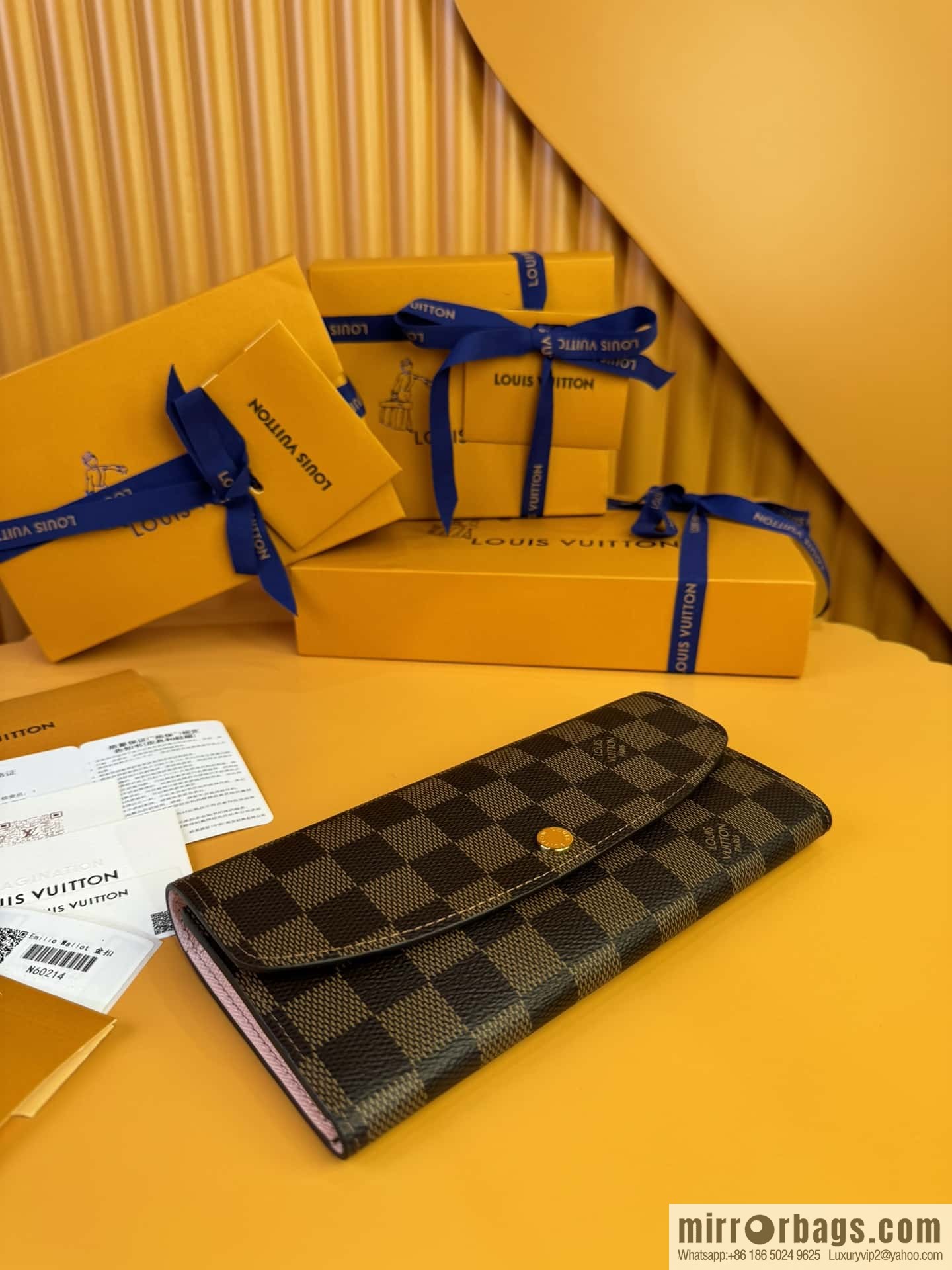 LV Emilie Wallet N60214 Premium