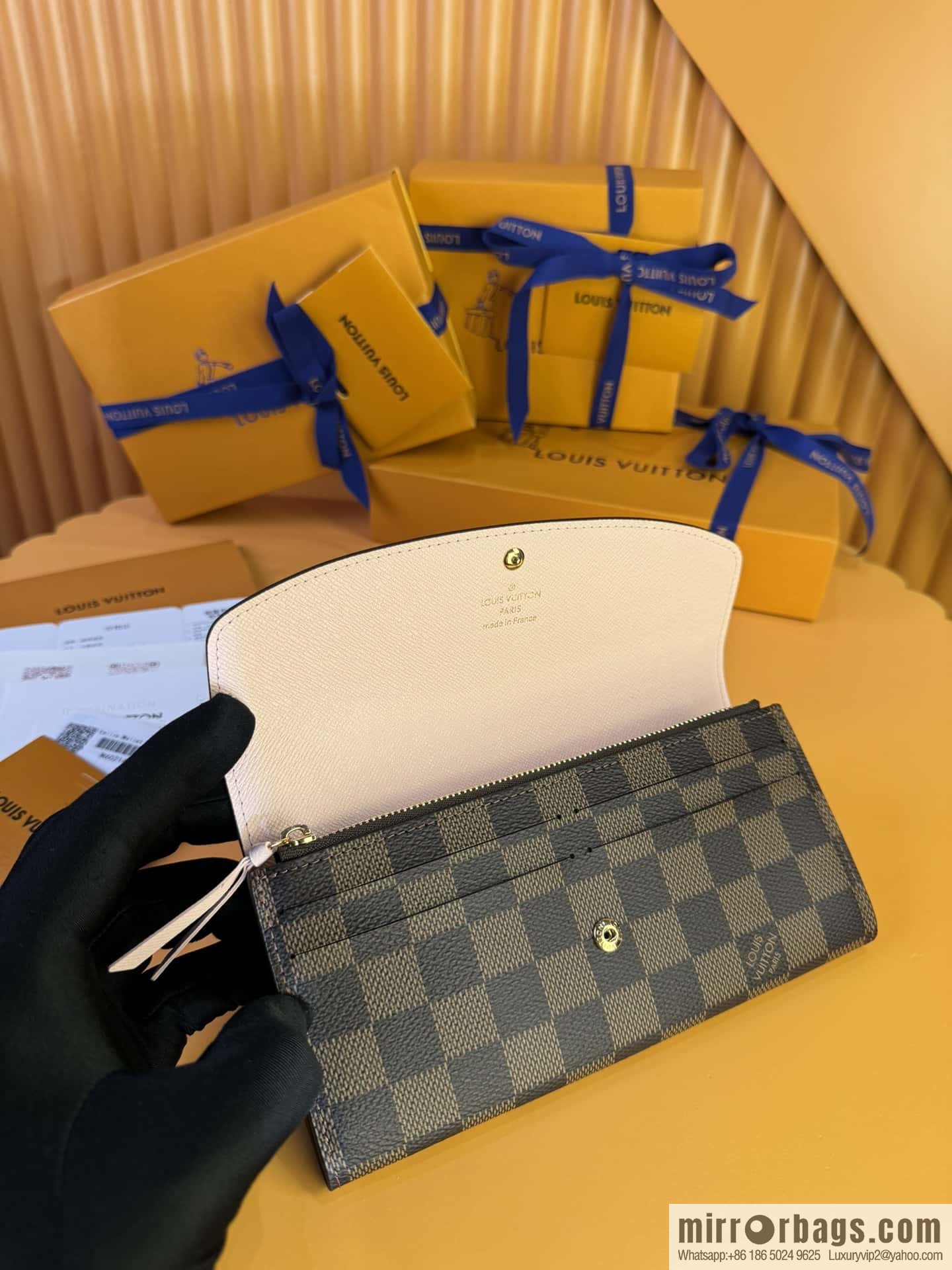 LV Emilie Wallet N60214 Premium