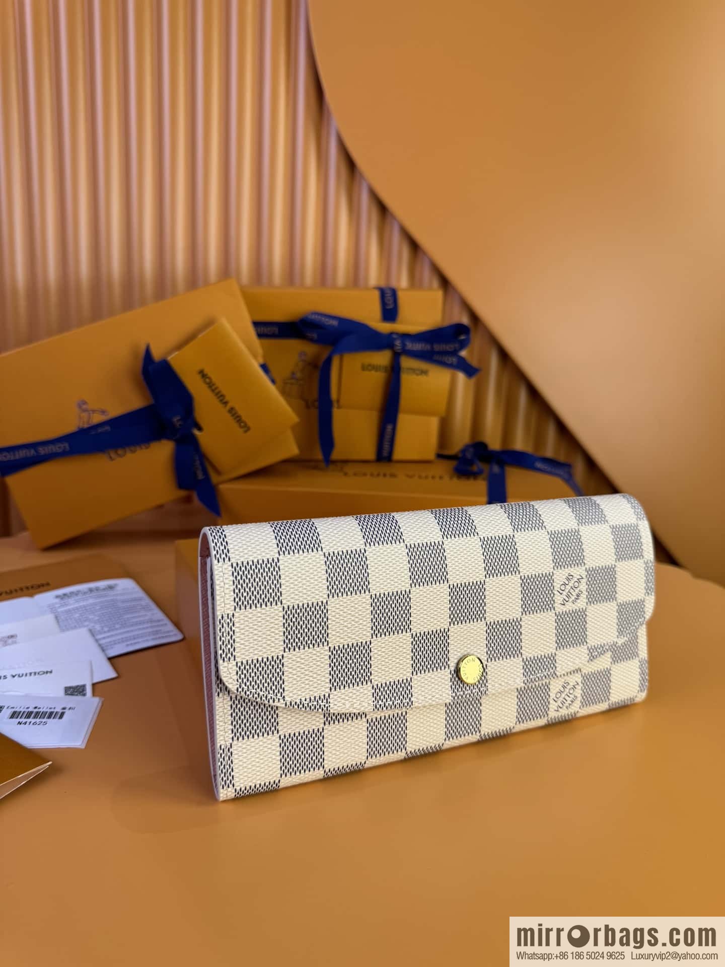 LV EMILIE Wallet N41625 Premium
