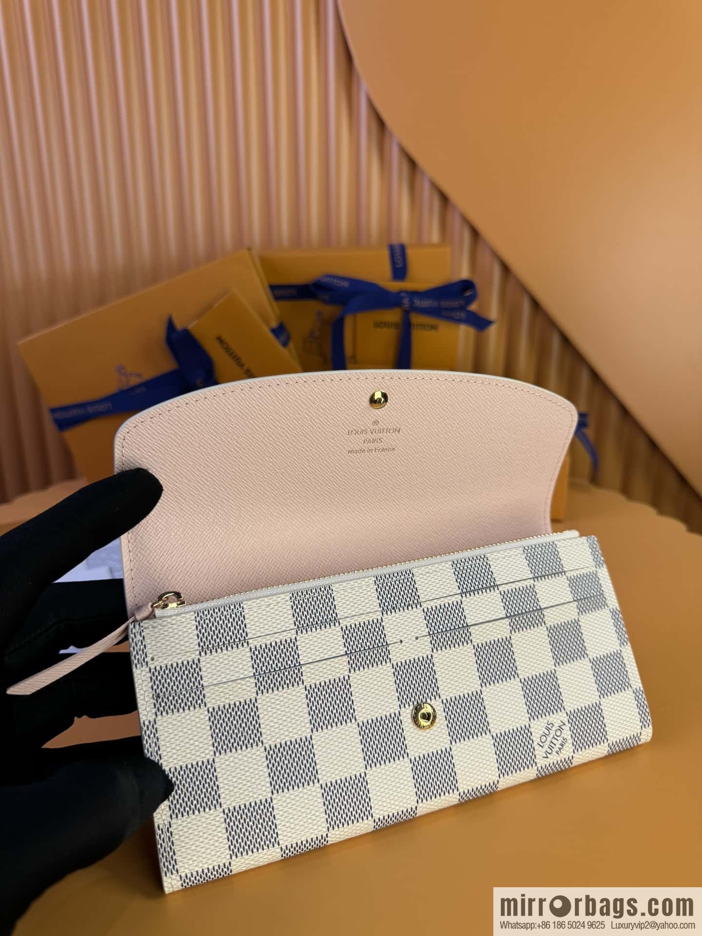 LV EMILIE Wallet N41625 Premium