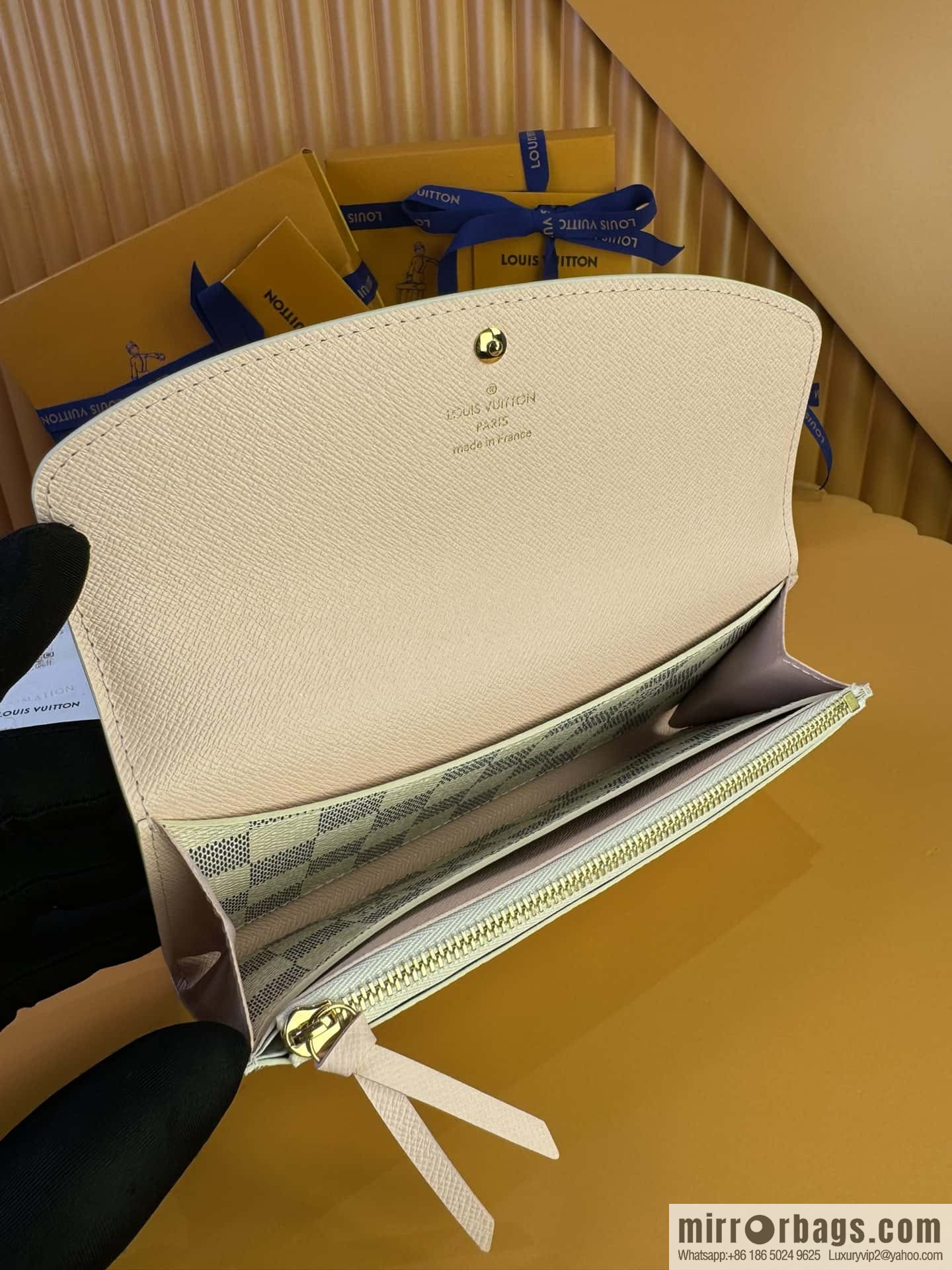 LV EMILIE Wallet N41625 Premium