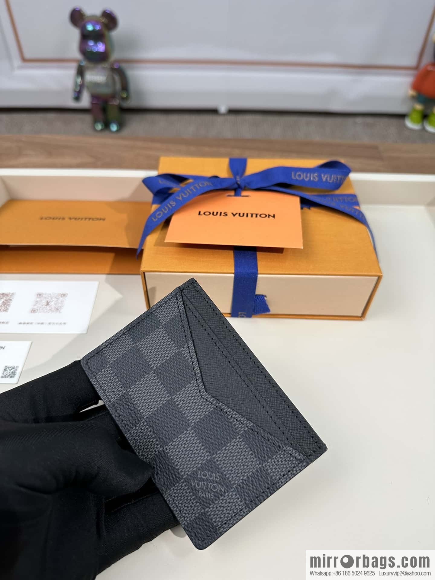LV Néo card clip N62666 premium