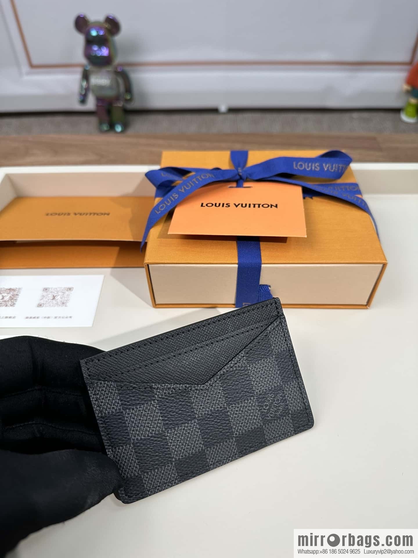 LV Néo card clip N62666 premium