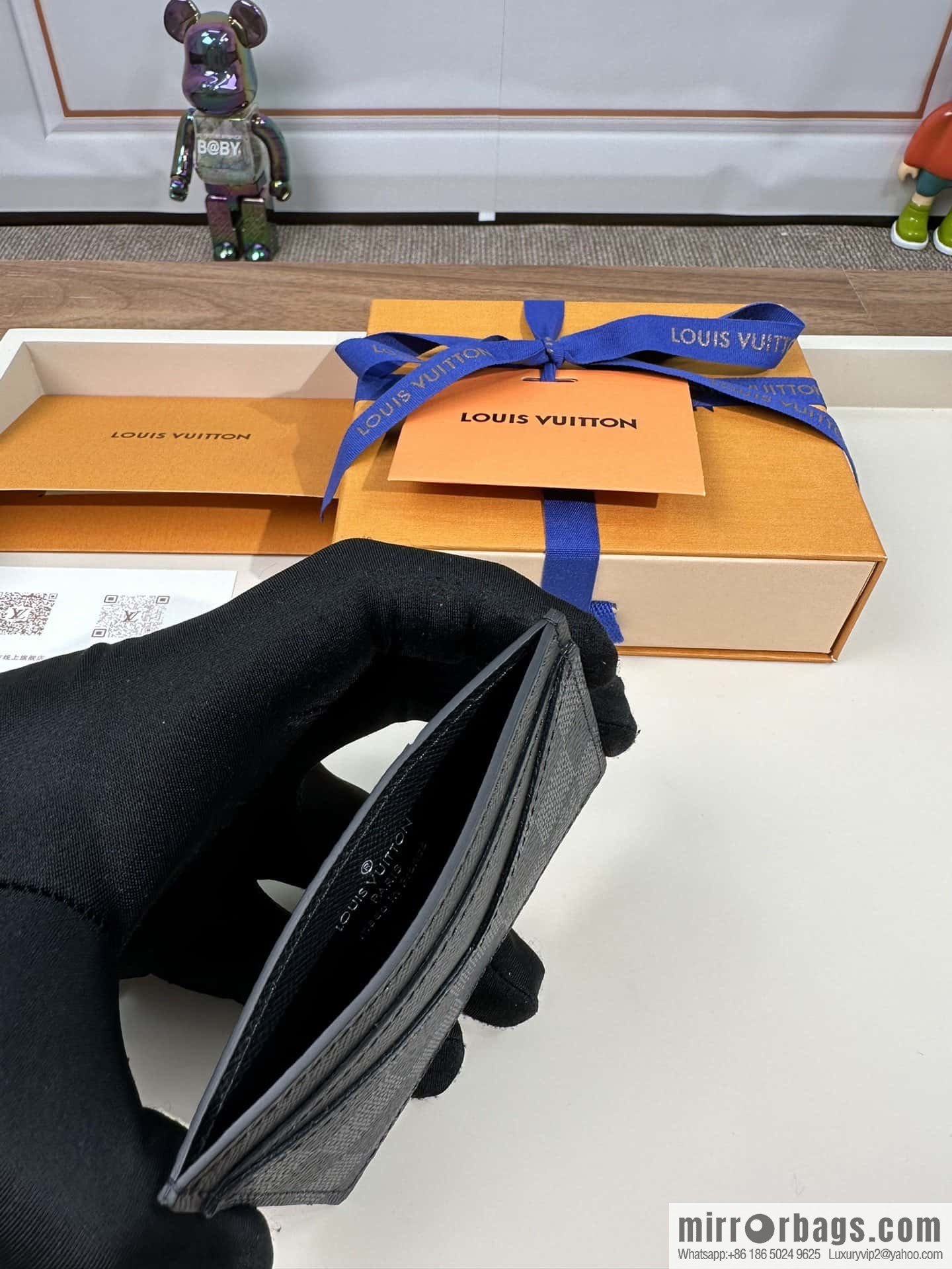 LV Néo card clip N62666 premium