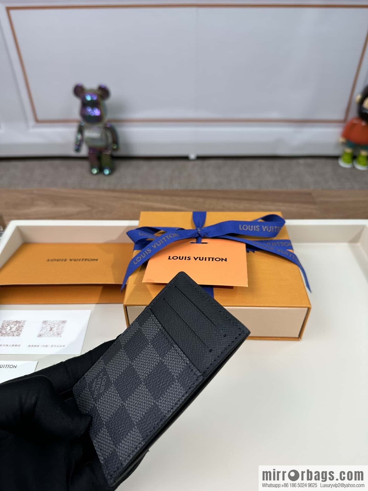 LV Néo card clip N62666 premium