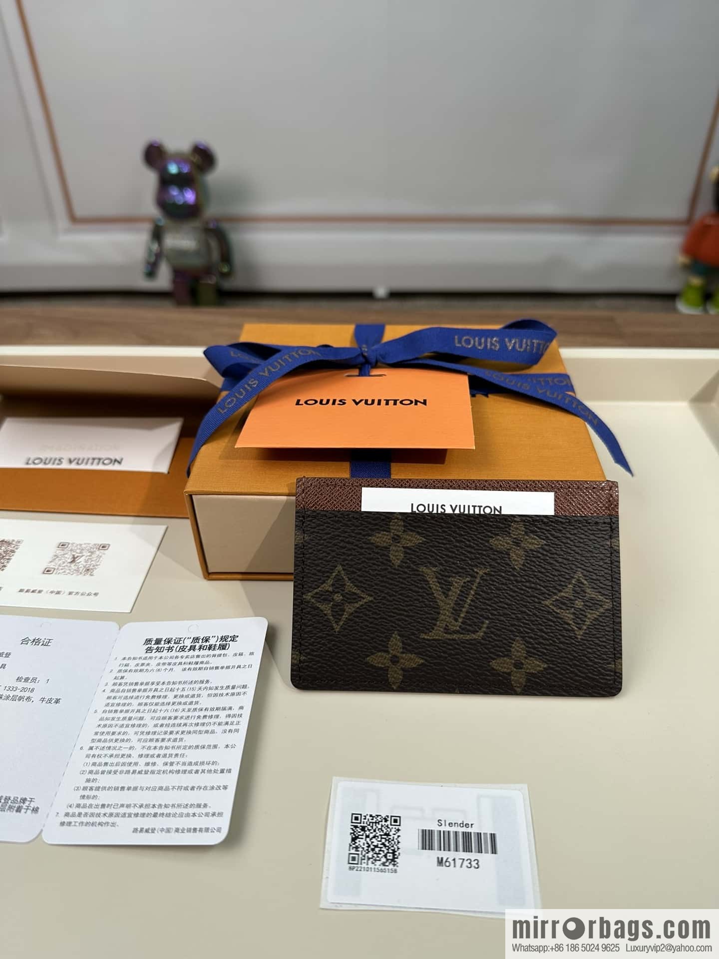 LV card holder M61733 premium