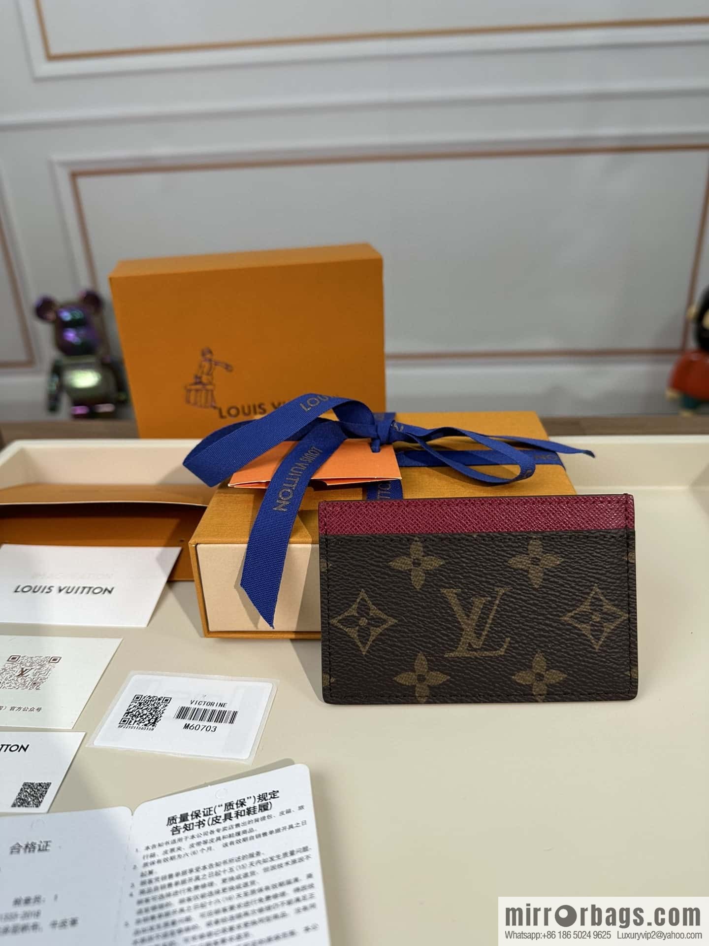 LV card holder M60703 premium