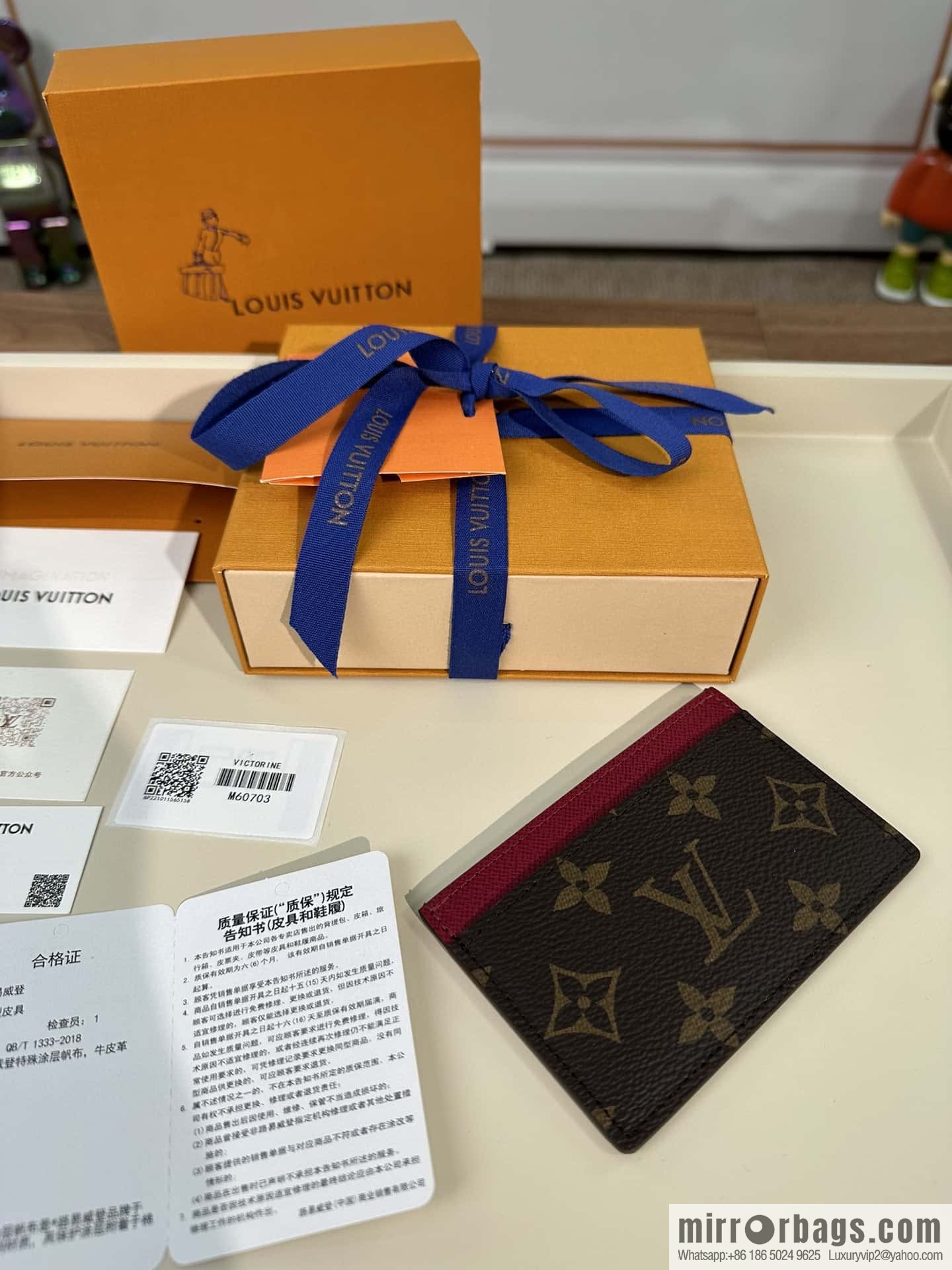 LV card holder M60703 premium