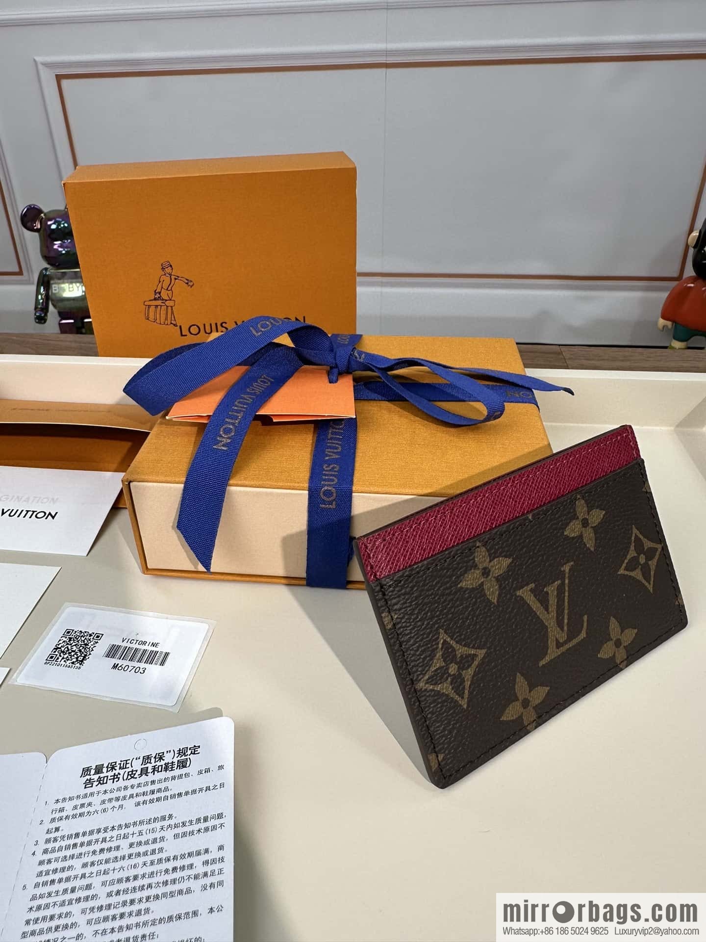 LV card holder M60703 premium